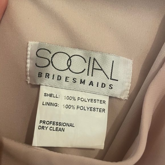 Bridesmaid dress Cameo color size 2 - Picture 4 of 5